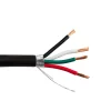 1000ft 4C 18AWG Stranded Control Cable CMR Black