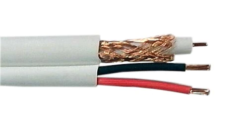 500ft RG59 Coax 2C 18AWG BC Siamese Bulk Cable CMP Plenum White 500ft RG59 Coax 2C 18AWG BC Siamese Bulk Cable CMP Plenum White