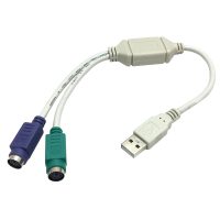 6 inch USB to PS2 Converter
