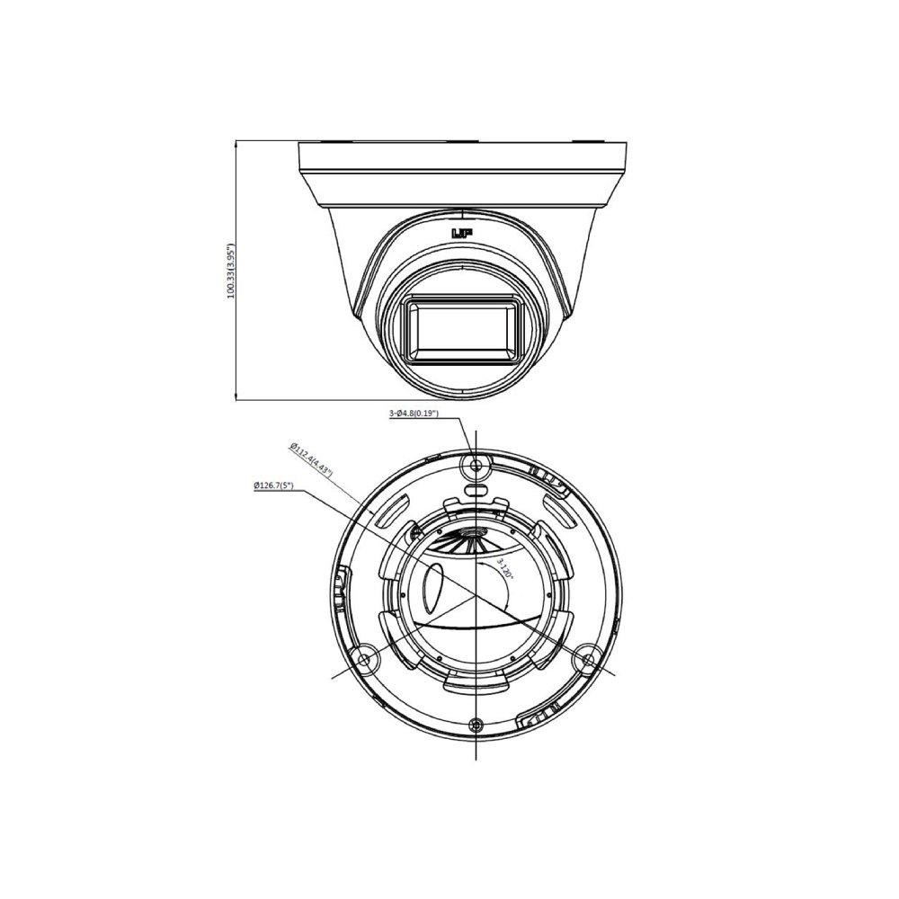 8MP Turret TVI CVI AHD CVBS Camera 2