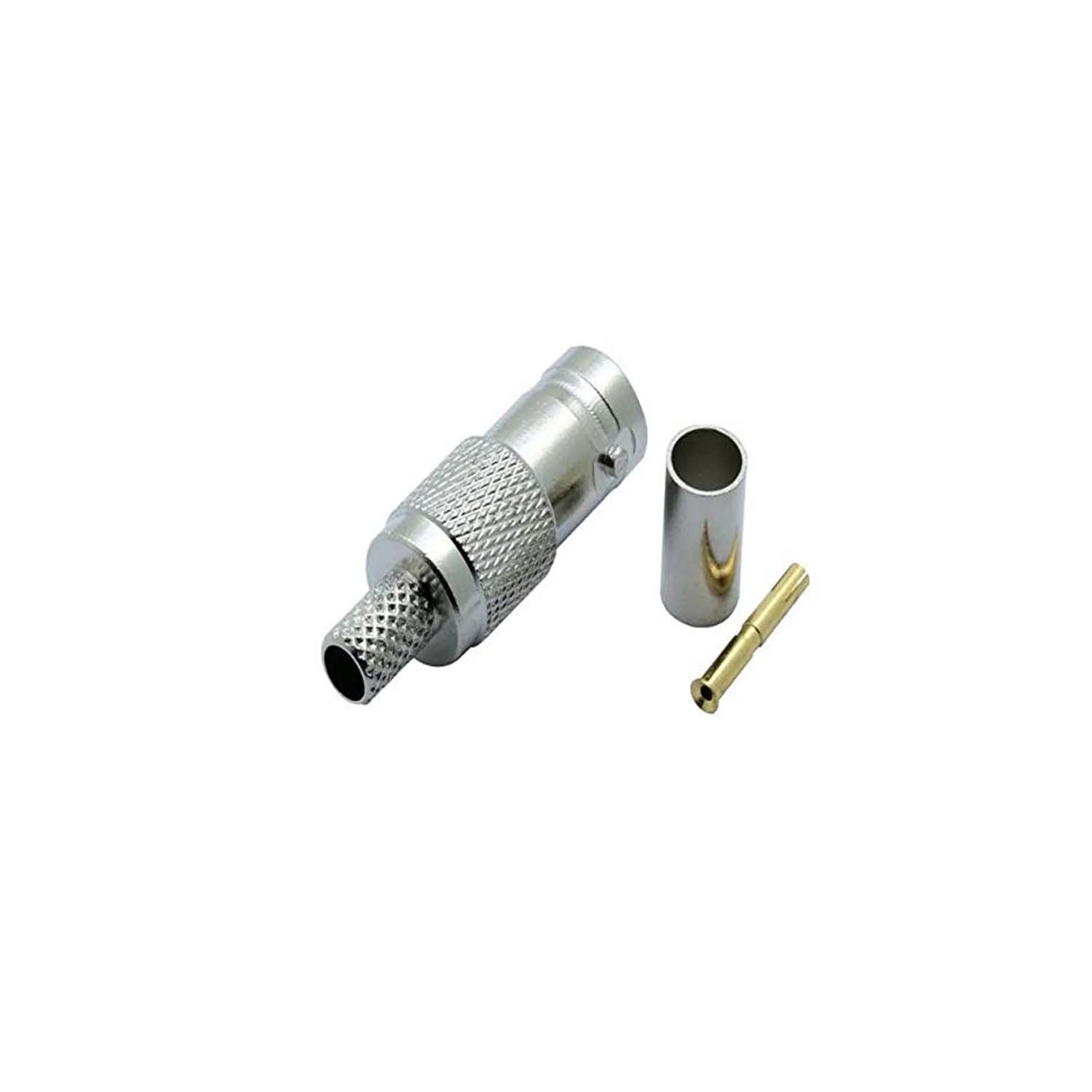 BNC Female Crimp Connector for RG59 734A 1