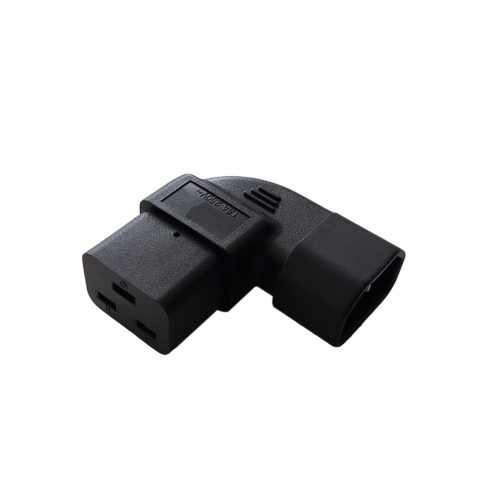 C14 to C19 Right Angle Power Adapter1