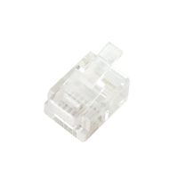 RJ12 Plug for Flat Cable 6P 6C Pack of 50