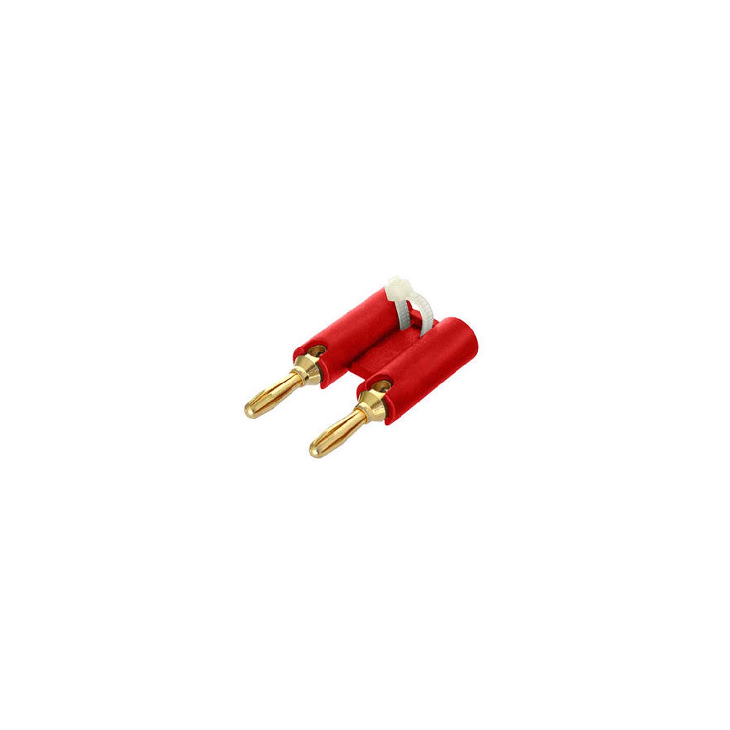 Rean Dual Banana Plug Red