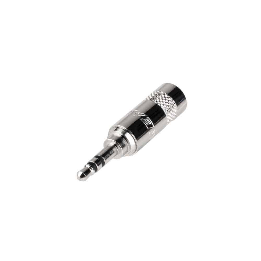 Rean Stereo 3 pole 3.5mm Plug Crimp Strain Relief