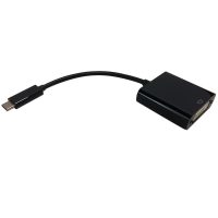 USB 3.1 Type C to DVI 6.75Gbps all channels Adapter Black
