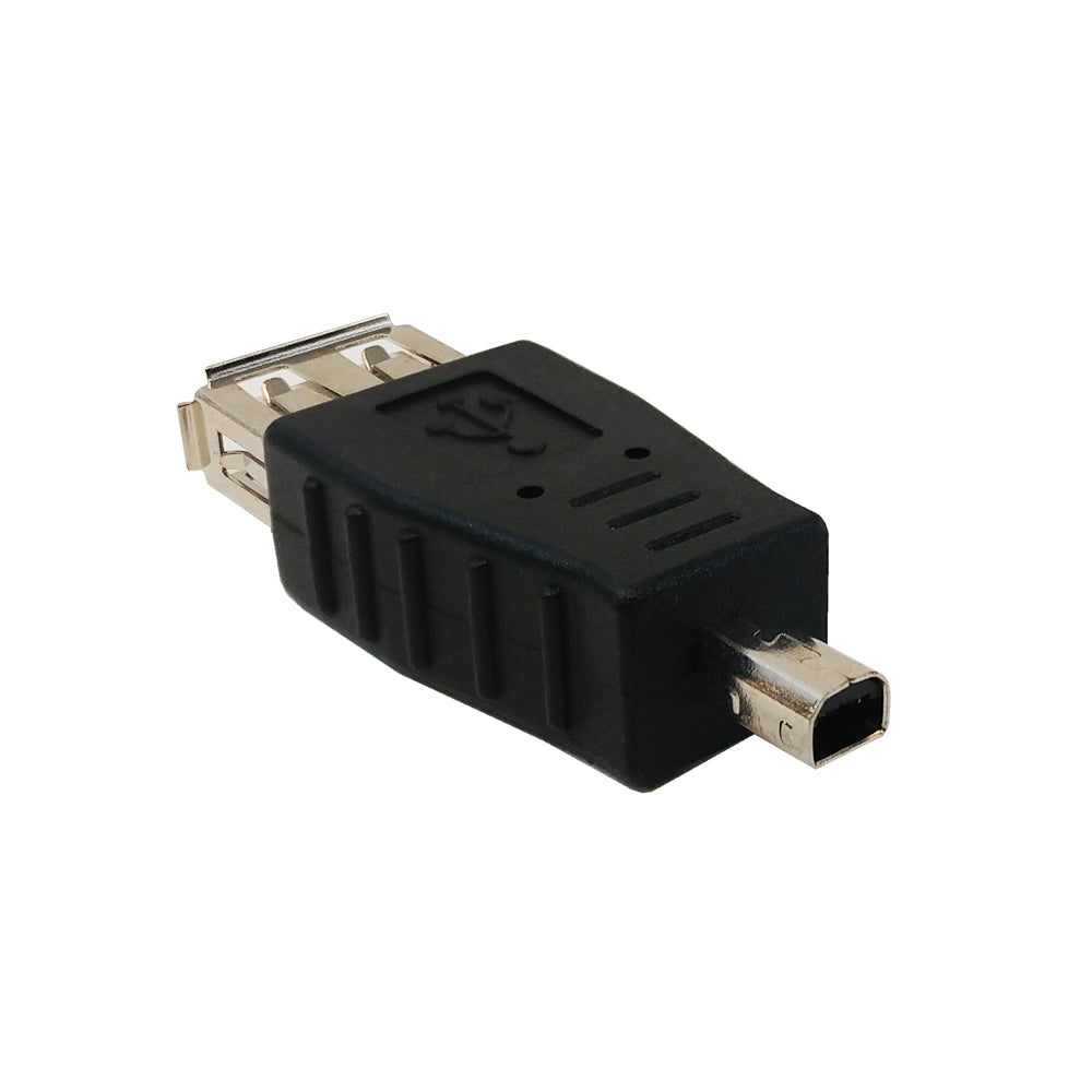 USB A Female to Mini 4 Pin Male Adapter