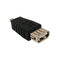 USB A Female to Mini 4 Pin Male Adapter1