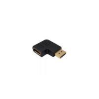 6 inch DisplayPort 1.2 Male to MDP Female Adapter – Black 1