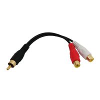 RCA to 2x RCA Splitter Cables