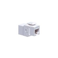 Cat5e RJ45 Female to Female Keystone Coupler – WHITE (1)