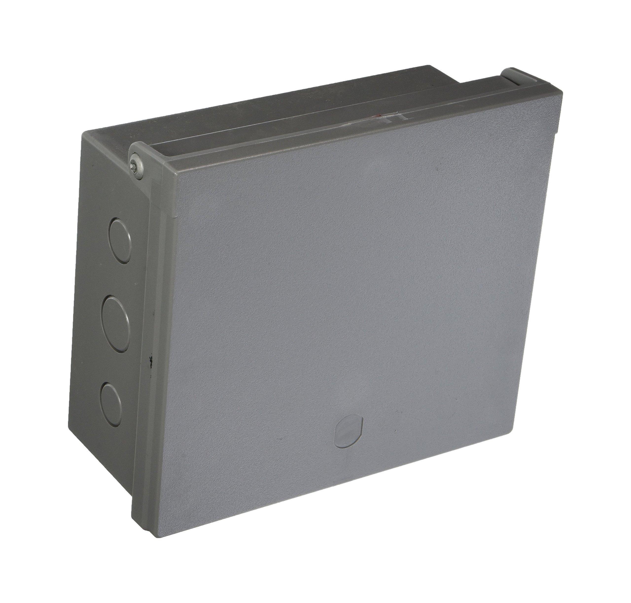 Enclosure Box 7  x 8  x 3.5  Indoor Outdoor Non Metallic NEMA 3R Rated Grey