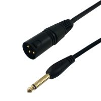 XLR Male to 1/4 Inch TS Male Cables