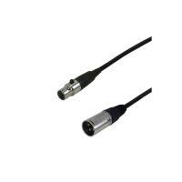 Premium Balanced XLR Male to mini XLR Female Cable