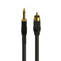Premium Channel 1 4 Inch TS Male to RCA Male Audio Cable