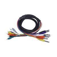 8-Channel RCA to 1/4 Inch TS Snake Cables