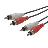 Dual RCA Male to Male Cables