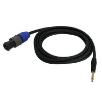 TS (1/4 inch) to 2-Pole speakON Speaker Cables