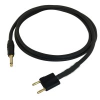TS (1/4 inch) to Banana Clip Speaker Cables