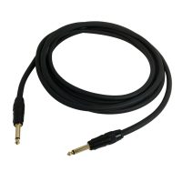 TS (1/4 inch) to TS (1/4 inch) Speaker Cables