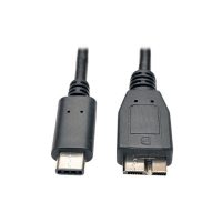 USB 3.1 Type C Male to Micro B Male Cable 5G 3A Black
