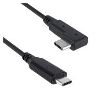 USB 3.1 Type C Straight Male to Type C Right