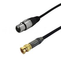 XLR Female to BNC Male Cables - Premium