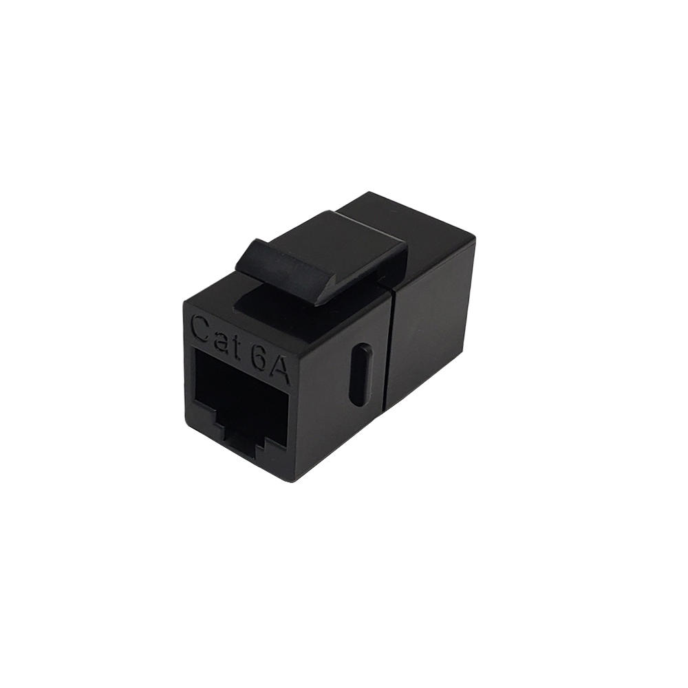 b03a0 Other Brands Cab JK 8C6AFF RJ45 Keystone Inserts Cat6a RJ45 Female to Female Keystone Jack