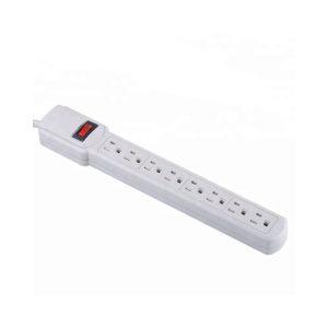 4 FT 8 OUTLETS POWER BAR WITH SURGE PROTECTION CUL 1