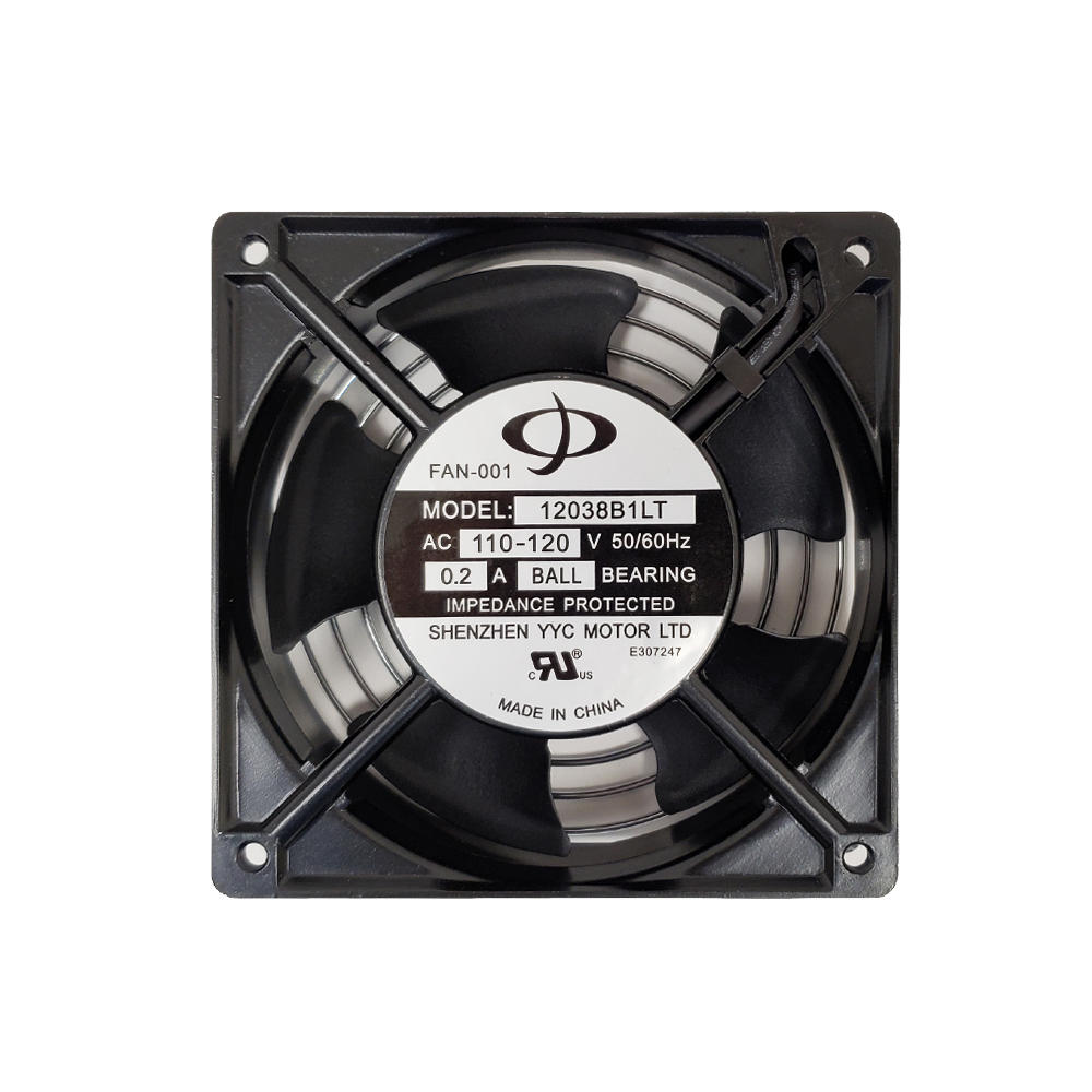2d629 Other Brands RM 615 Wall Mount Bracket Cabinet Shelves Fan Kit for RM 500 Series Wall Mount Cabinets Low Decibel 28dBa 55 CFM Pair