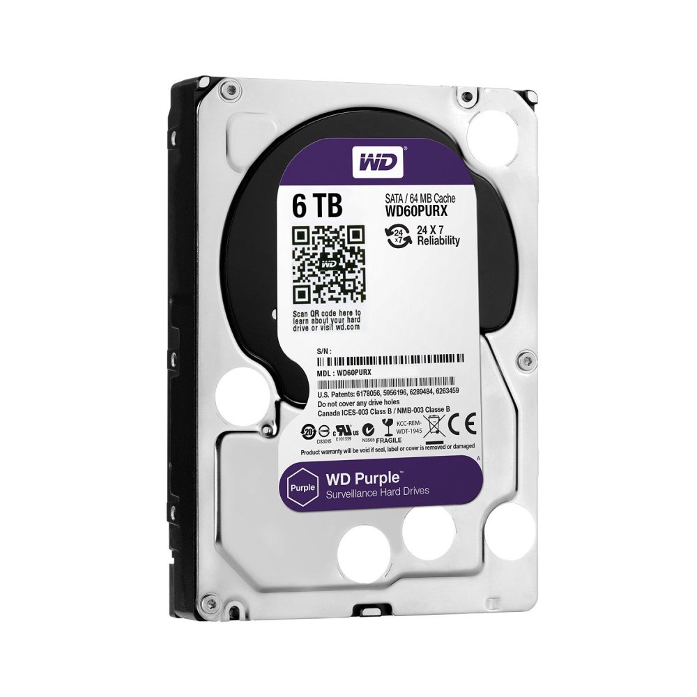 4TB 64MB IntelliPower RPM   SATA3 Western Digital Purple Drive