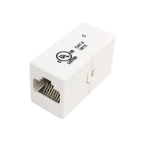 RJ45 Inline Coupler Cat 6 White